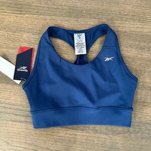 NEW Reebok Sports Bra-Size Medium-Blue
